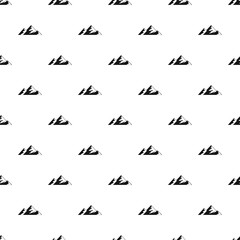 Climb on mountain pattern seamless vector repeat geometric for any web design