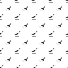 Brachiosaurus pattern seamless vector repeat geometric for any web design