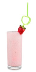 Strawberry Smoothie Isolated