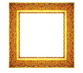 Goldener Bilderrahmen