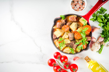 Homemade Beef stew or goulash
