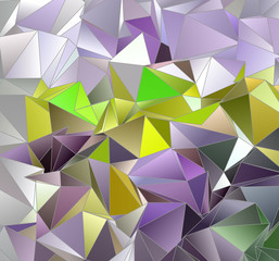 Triangular 3d, modern background