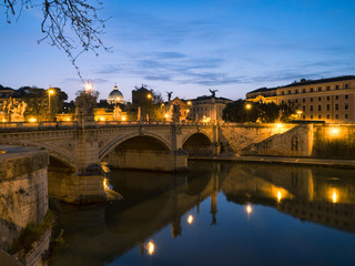 Obraz premium Tiber by night 3