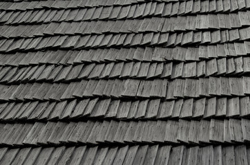 old tile roof