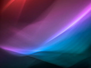 glowing lines, neon lights, abstract background