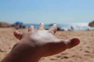 the sea in my hand