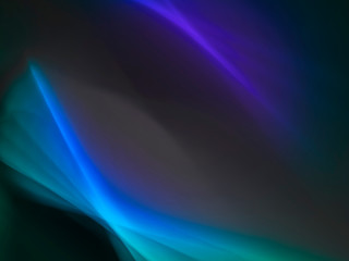 glowing lines, neon lights, abstract background