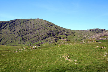 The green Hills of County Kerry Ireland