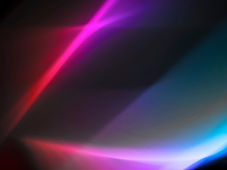 glowing lines, neon lights, abstract background