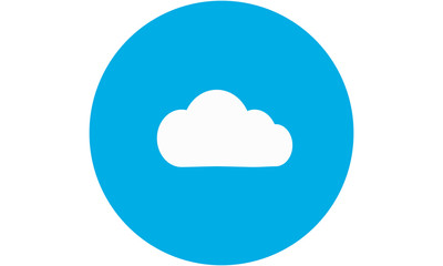 Minimalist simple cloud vector. Beautiful design. Simple and minimalist. Symbol.