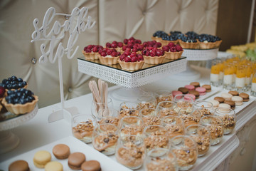 sweet table wedding