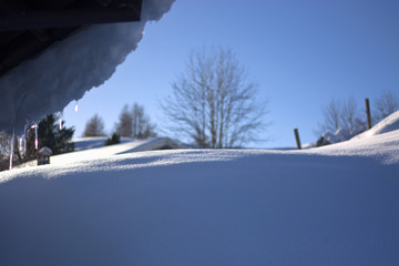 winter mountain landscape