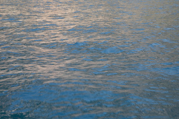 ripples on surface of water