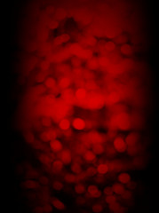 abstract red background with hearts