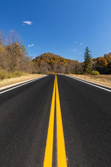 Fototapeta premium Scenic Highway In Autumn