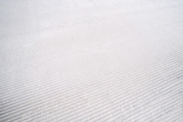 Snow texture in a ski resort
