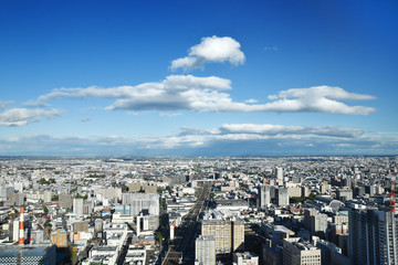 札幌の街並み
