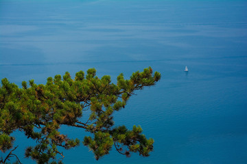 The Gulf of Trieste in Friuli Venezia Giulia, north east Italy

