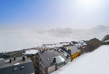Pas de la Casa ski village of Andorra