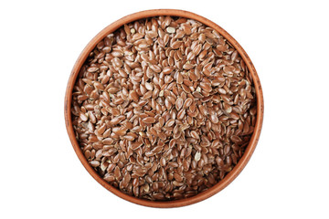 flax seeds in a plate
