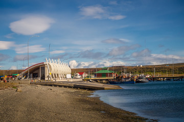 the port of Porvenir, Tierra Del Fuego, Patagonia, Chile