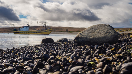the port of Porvenir, Tierra Del Fuego, Patagonia, Chile