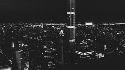 New York City Skyscraper Night