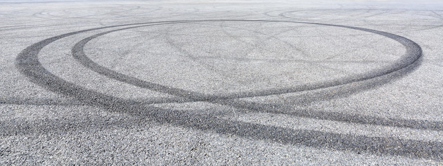 Fototapeta na wymiar Car track asphalt pavement background at the circuit