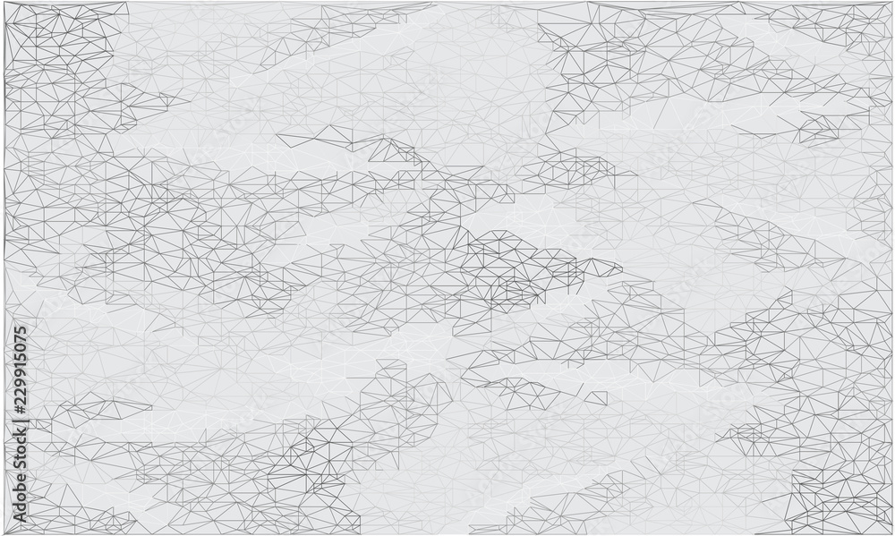 Aufkleber wireframe polygonal abstract mesh. vector polygon which consist of triangles. geometric background i