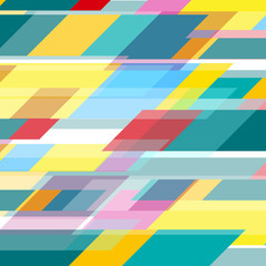 Colorful geometric minimal tech abstract background