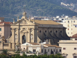 Obraz premium Palermo und der Hafen