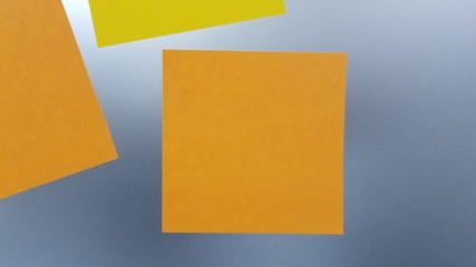 self sticky note on wall reminder