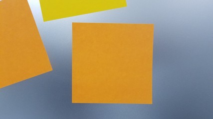 self sticky note on wall reminder