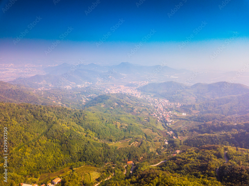 Canvas Prints colli euganei, foto da drone