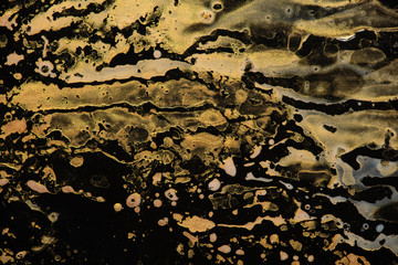 Creative background with abstract acrylic color