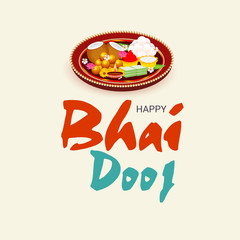  indian festival of Happy Bhai Dooj Celebration.