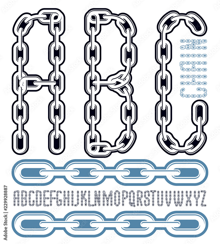 Poster vector condensed, tall font. trendy typescript can be used in art creation. upper case decorative le