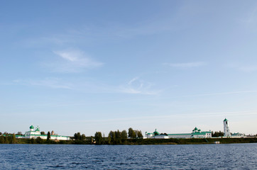 View of the Alexander-Svirsky Monastery Leningrad region Russia