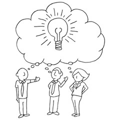 Business Team Developing Ideas