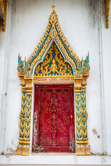 Buddhist temple portal, Thailand