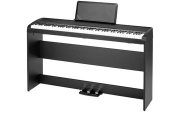 black piano isolated