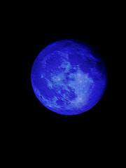 Luna blu © Steve Fossiant