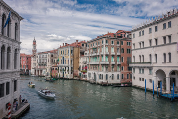 Fototapeta na wymiar Blick auf Venedig Kanal
