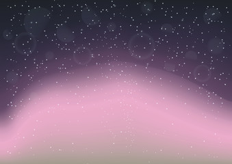 Obraz premium Vector illustration of pastel color abstract background with bokeh