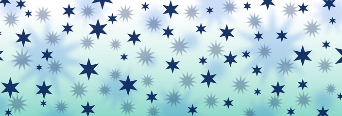 cold winter ice stars background