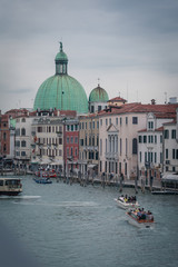 Venice View over canal Chiesa di San Simeone Piccolo