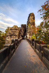 Basteibrücke in der Sächsischen Schweiz 