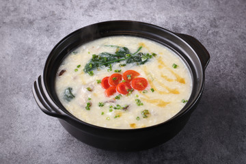 Japanese egg soup pot
