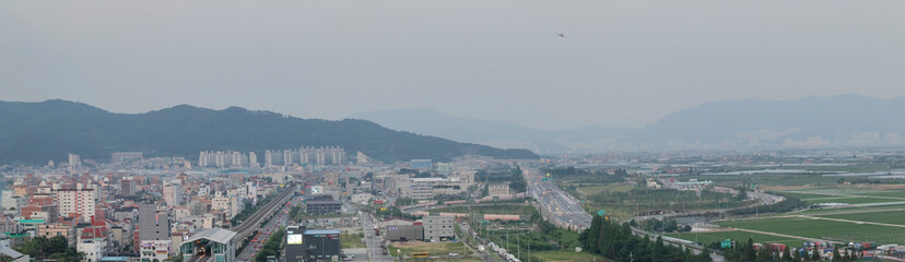 Panorama Gimhae cityscape