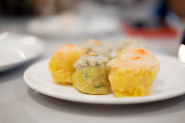 Chinese steamed dumpling